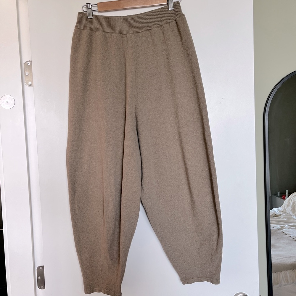 Cordera Taupe Knit Pants
